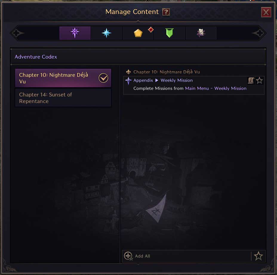 Pannello Quests Adventure Codex - Throne and Liberty Pannello Quests Adventure Codex - Throne and Liberty
